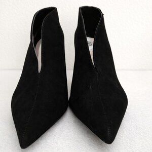 ZARA Black Pointed Toe Ankle Booties Size 40
